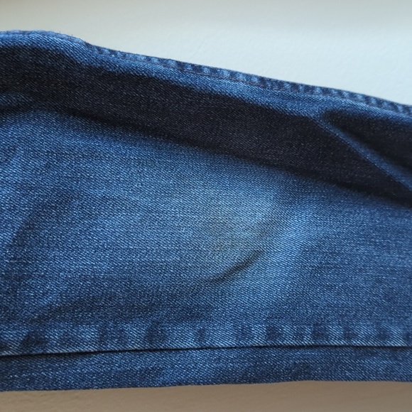 Levi's Washed Black/Blue Straight Boy's 505 Jeans Size 7 - Picture 2 of 7